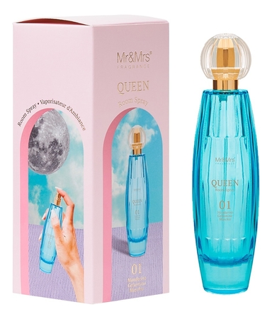 Mr & Mrs Fragrance Интерьерные духи Queen 01 100мл (мандарин, жасмин, мускус)