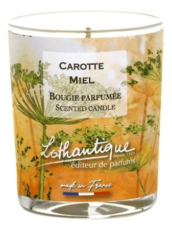 Lothantique Ароматическая свеча Морковь и мед Carotte Miel Candle 160г