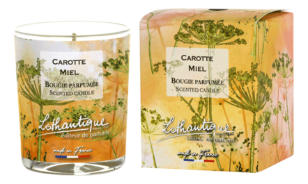 Lothantique Ароматическая свеча Морковь и мед Carotte Miel Candle 160г