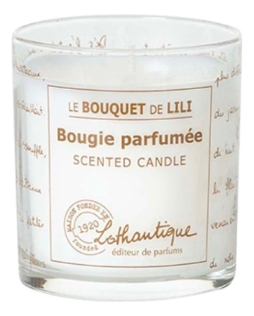 Lothantique Ароматическая свеча Букет лилий Le Bouquet De Lili Candle 140г