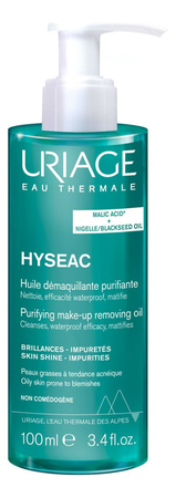 Uriage Очищающее масло для снятия макияжа Hysуac Purifying Oil 100мл