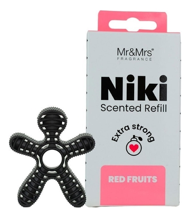 Mr & Mrs Fragrance Ароматизатор для автомобиля Niki Red Fruits