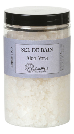 Lothantique Ароматическая соль для ванн Sel De Bain Aloe Vera 460г