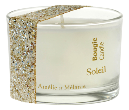 Amelie et Melanie Ароматическая свеча Аромат солнца Soleil Candle 150г