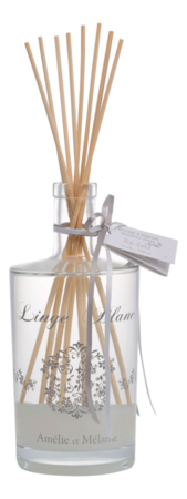 Amelie et Melanie Аромадиффузор Белый лен Linge Blanc Diffuser