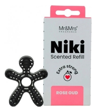 Mr & Mrs Fragrance Ароматизатор для автомобиля Niki Rose Oud