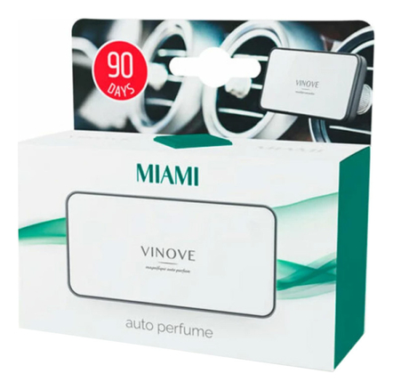 VINOVE Ароматизатор для автомобиля Original Miami Auto Perfume