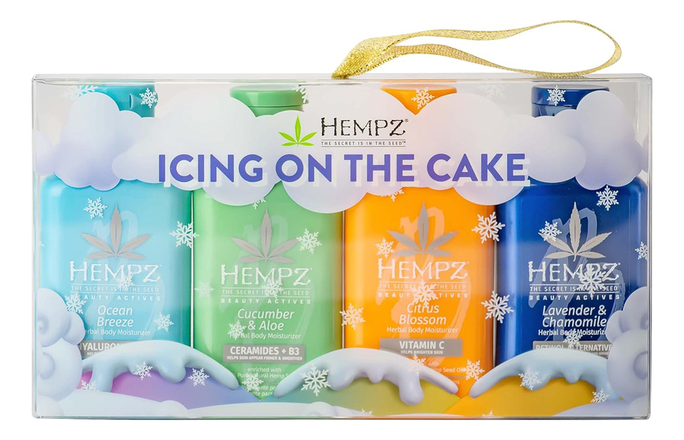 

Набор для тела Icing On The Cake 4*66мл (молочко Ocean Breeze + молочко Cucumber & Aloe + молочко Citrus Blossom + молочко Lavender & Chamomile)