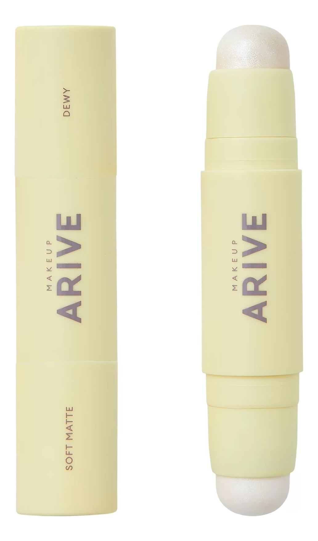 

Двойной стик-хайлайтер для лица Duo Highlighter Stick Soft Matte & Dewy 10г: 01 Pearl, Двойной стик-хайлайтер для лица Duo Highlighter Stick Soft Matte & Dewy 10г