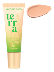 Матовая тональная основа для лица Terra Soft Matte Foundation 23мл