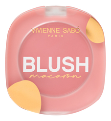 Матовые румяна для лица Blush Macaron 4,1г 