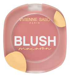 Матовые румяна для лица Blush Macaron 4,1г 