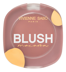 Матовые румяна для лица Blush Macaron 4,1г 