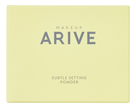 Arive Makeup Прозрачная матирующая пудра для лица Subtle Setting Powder 6г