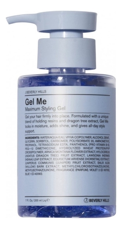 J BEVERLY HILLS Гель для укладки волос Gel Me Maximum Styling Gel 200мл