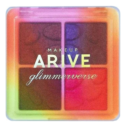 Arive Makeup Палетка теней для век Glimmerverse Invented Ethos Multichrome Eyeshadow Quad 5г