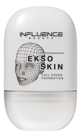 Influence Beauty Тональная основа для лица с высокой степенью покрытия Ekso Skin Full Cover Foundation 25мл