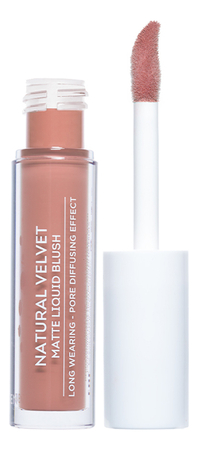 Seventeen Жидкие матовые румяна для лица 3 в 1 Natural Velvet Matte Liquid Blush 5мл