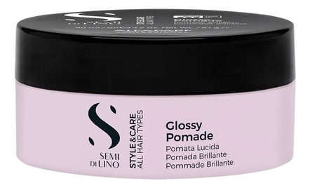 Alfaparf Milano Помада для укладки и блеска волос SDL Style Glossy Pomade 90мл