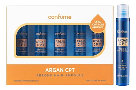 Welcos Филлер для восстановления волос Confume Argan CPT Rebond Hair Ampoule 