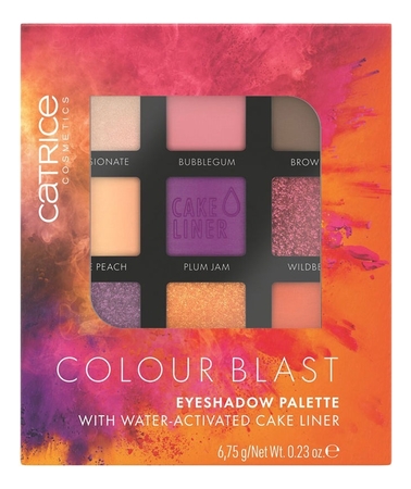 Catrice Cosmetics Палетка теней для век Colour Blast Eyeshadow Palette 6,75г