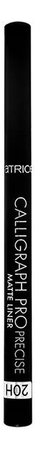 Catrice Cosmetics Подводка для глаз Calligraph Pro Precise 20H Matte Liner 010 Intense Black 1,1мл