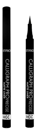 Catrice Cosmetics Подводка для глаз Calligraph Pro Precise 20H Matte Liner 010 Intense Black 1,1мл