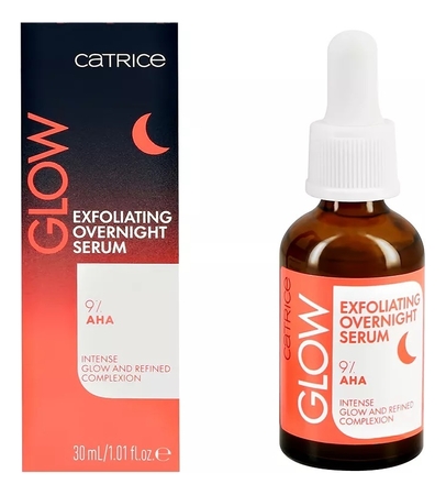 Catrice Cosmetics Отшелушивающая сыворотка для лица Glow Exfoliating Overnight Serum 30мл