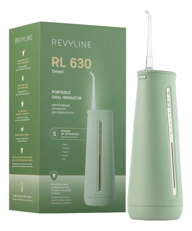 Revyline Портативный ирригатор для полости рта Green RL 630