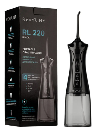 Revyline Портативный ирригатор для полости рта Black RL 220 