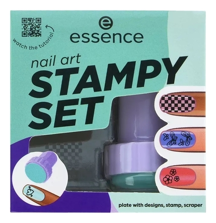 essence Набор для стемпинга Nail Art Stampy Set 