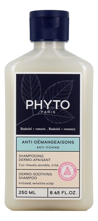 PHYTO Успокаивающий шампунь для волос Anti-Demangeaisons Shampooing Dermo-Apaisant 250мл