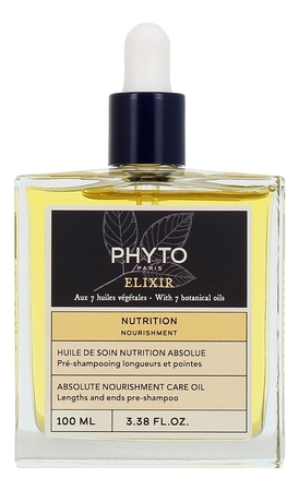 PHYTO Питательное масло для волос Elixir Huile De Soin Nutrition Absolue 100мл