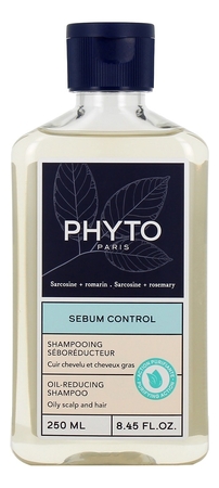 PHYTO Шампунь для волос Sebum Control Shampooing Seboreducteur 250мл