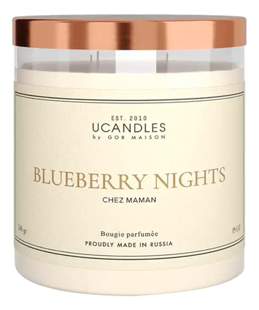 Ucandles Ароматическая свеча Blueberry Nights 540г