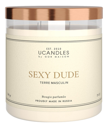 Ucandles Ароматическая свеча Sexy Dude 540г