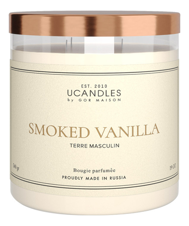 Ucandles Ароматическая свеча Smoked Vanilla 540г