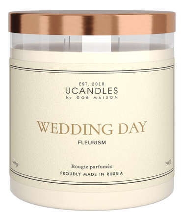 Ucandles Ароматическая свеча Wedding Day 540г