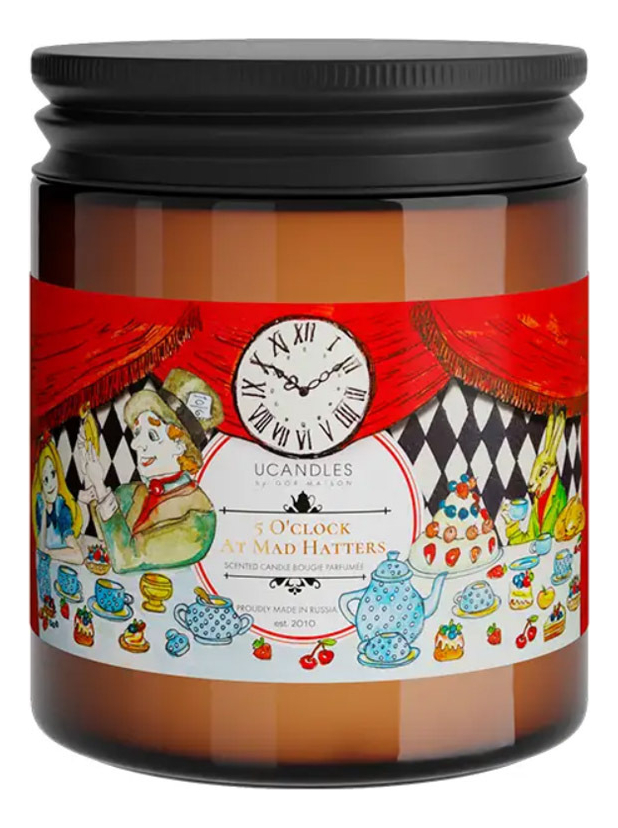 

Ароматическая свеча 5 Oсlock At Mad Hatters 190г