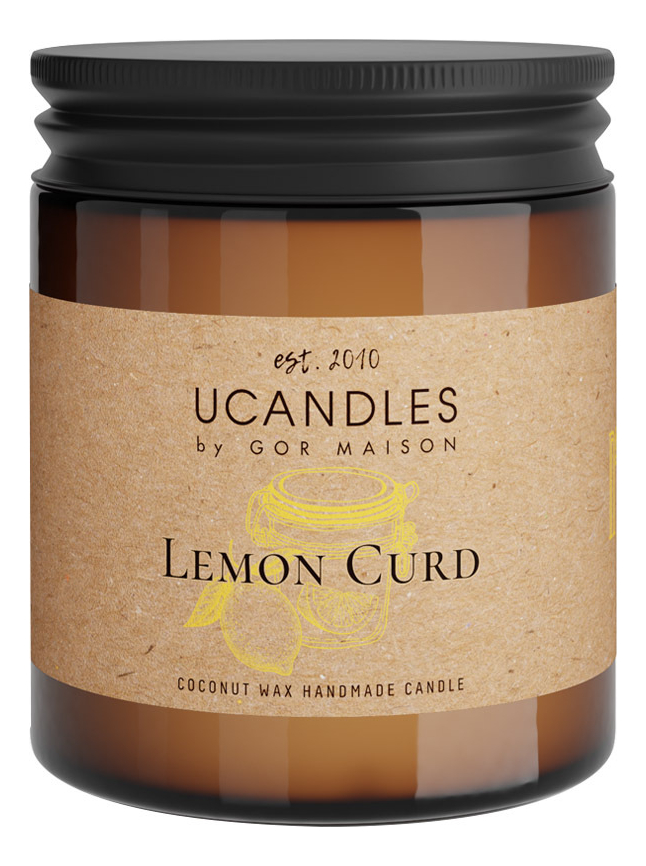 

Ароматическая свеча Lemon Curd Chez Maman 190г