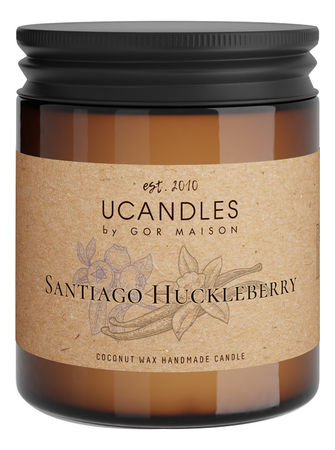 Ucandles Ароматическая свеча Santiago Huckleberry Chez Maman 190г