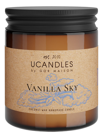 Ucandles Ароматическая свеча Vanilla Sky Chez Maman 190г