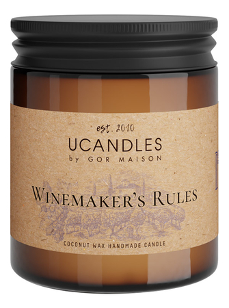 Ucandles Ароматическая свеча Winemakers Rules Chez Maman 190г