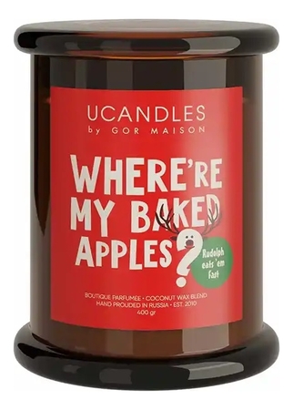 Ucandles Ароматическая свеча Where’re My Baked Apples 280г