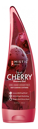 MISTIC Гель для душа с экстрактами солодки и ромашки Last Cherry Shower Gel 250мл