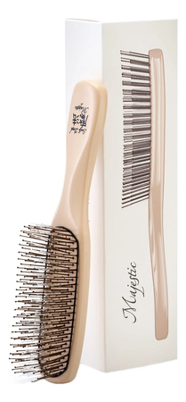 Majestic Расческа для ослабленных волос Scalp Brush Hazelnut