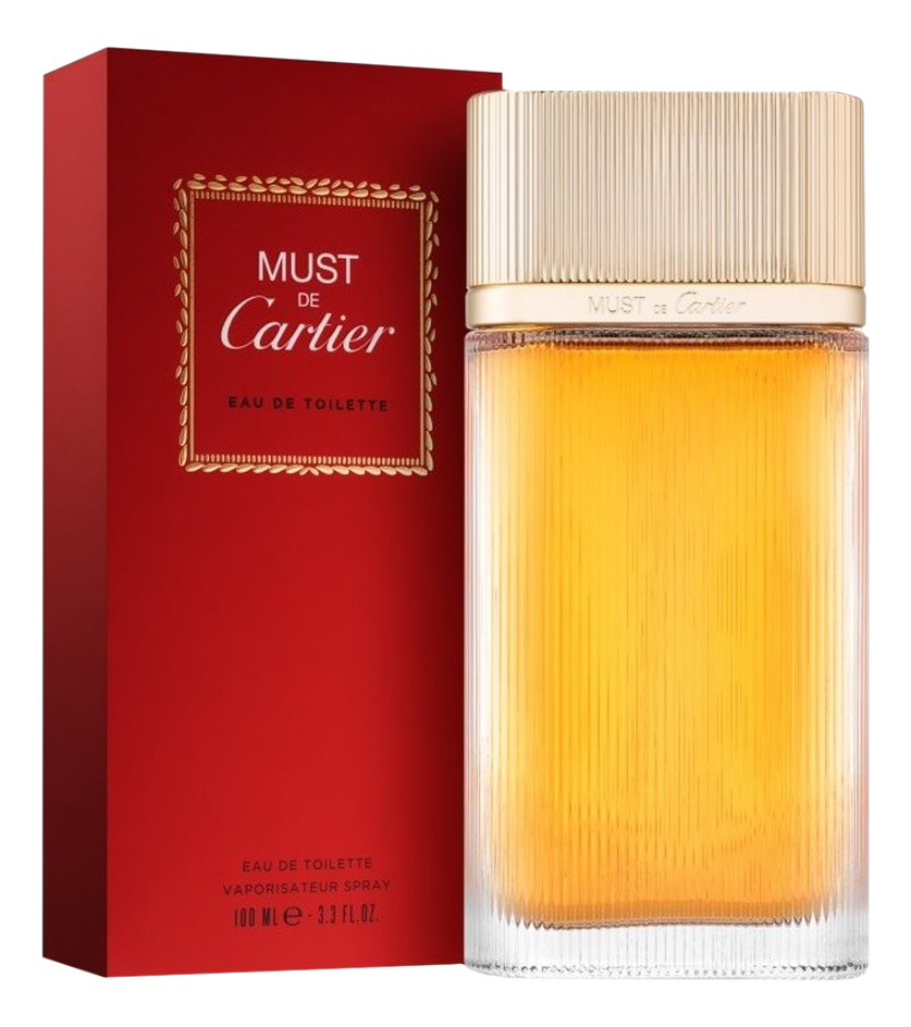 

Must de Cartier: туалетная вода 100мл, Must De Cartier