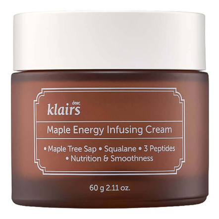 Dear, Klairs Питательный крем для лица с кленовым соком Maple Energy Infusing Cream 60г