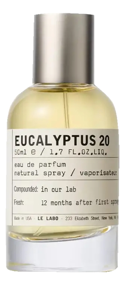 

Eucalyptus 20: парфюмерная вода 100мл, Eucalyptus 20