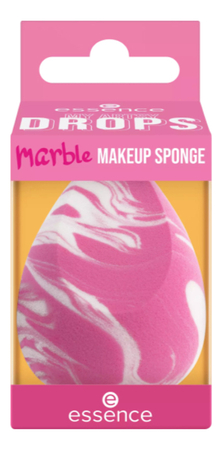 essence Спонж для макияжа My Artsy Drops Marble Makeup Sponge